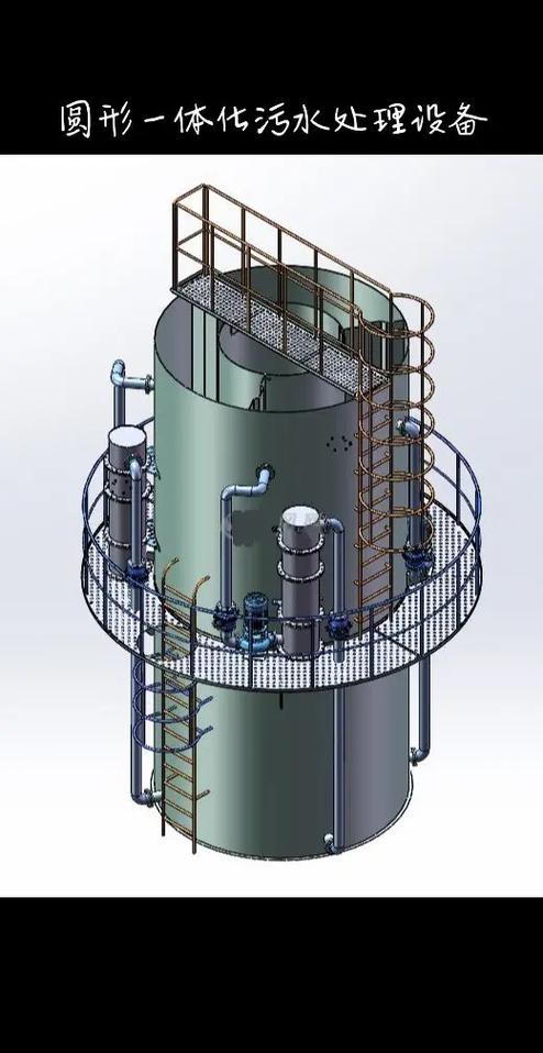 圆形一体化污水设备 AAO工艺的高效污水处理方案